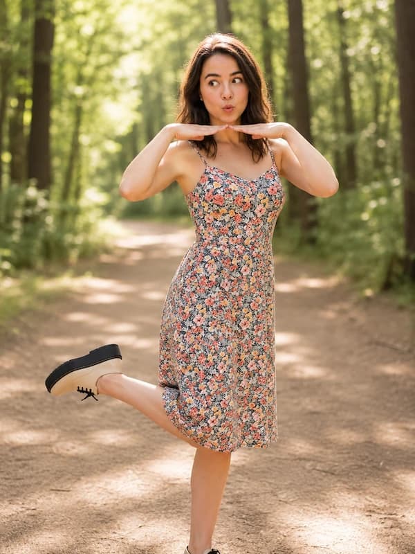Identity preserved with new pose